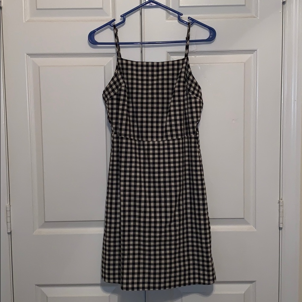Checkered dress NWT